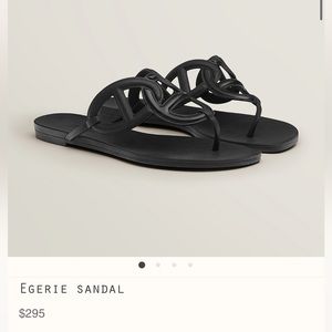 Hermes Egerie sandal, size 41. Basically new. Wore once. Size 41 sold out online